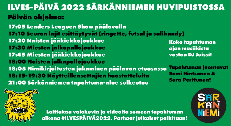 Ilves-päivä 2022 • Ilves Jääkiekko