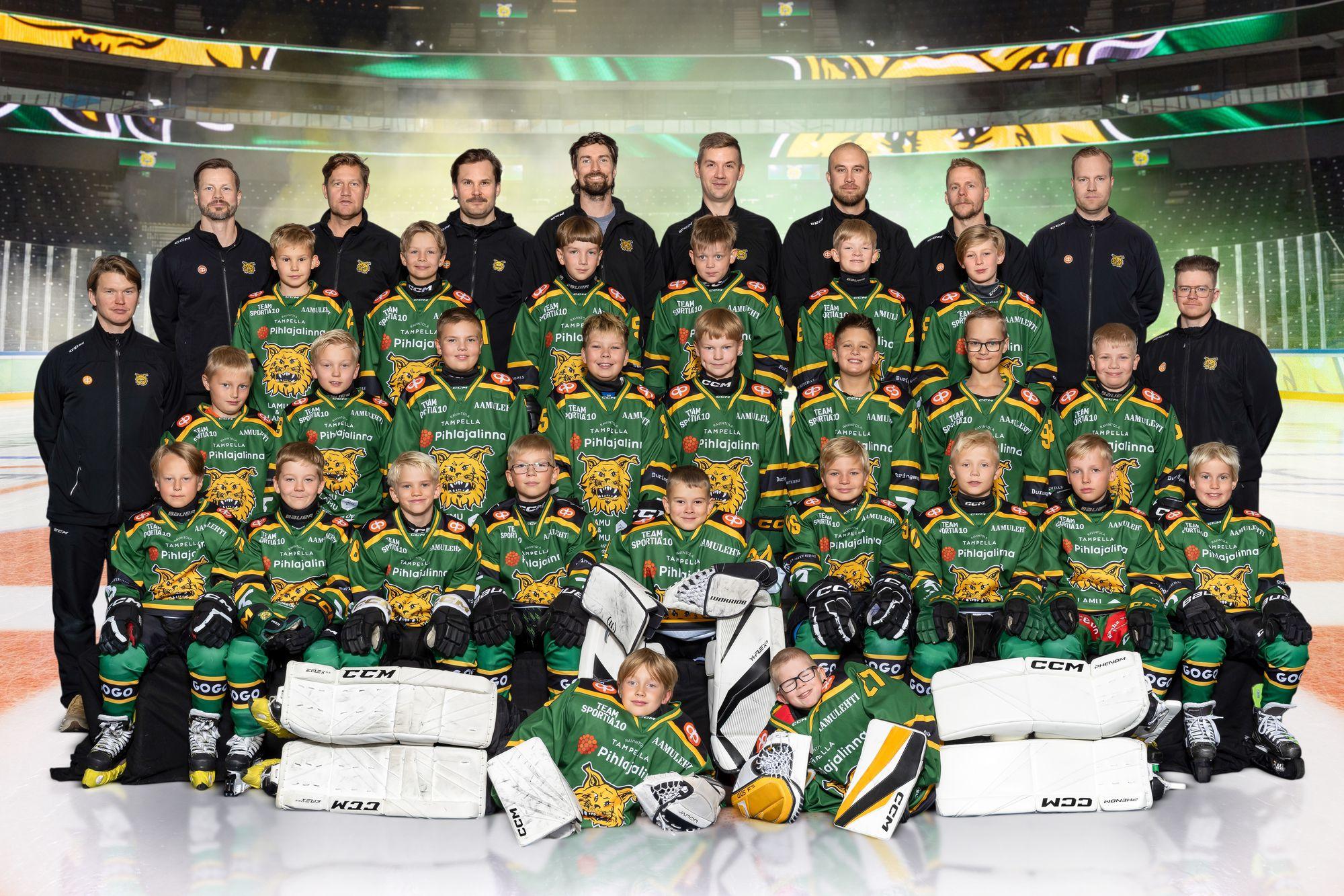 U10 joukkuekuva 2.