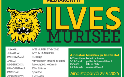 Ilves Murisee-mediakortti syksy 2026