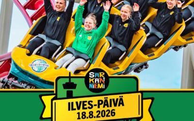 Ilves-päivää vietetään 18.8.2026 Särkänniemessä