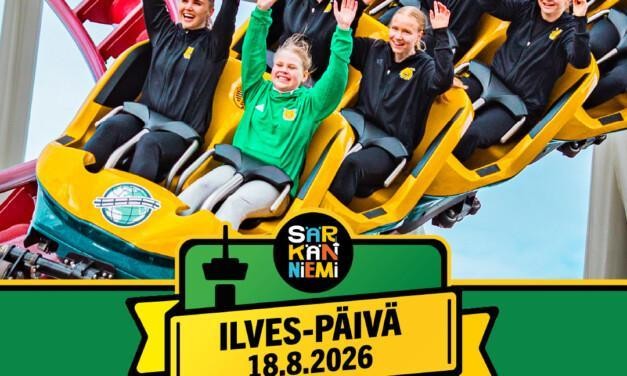 Ilves-päivää vietetään 18.8.2026 Särkänniemessä